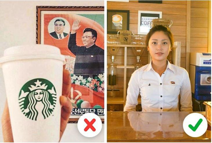 quotStarbucksquotNekādu... Autors: Lestets 16 lietas, kas ir aizliegtas Ziemeļkorejā