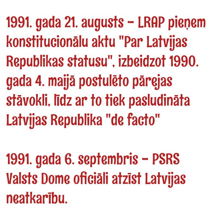 Scaronis bija garais... Autors: Krauklīc Ceļš uz neatkarīgu valsti