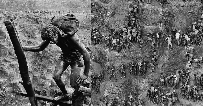 Autors: Lestets Elle zemes virsū: Serra Pelada zelta raktuves 1980-tajos