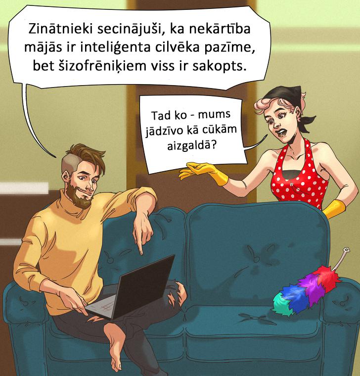 nbspVienmēr var atrast... Autors: matilde 14 krāsainas ilustrācijas, kas lieliski atspoguļo uzkopšanas darbus mājās