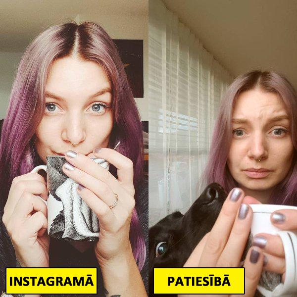 Autors: matilde «Instagrams» vs «Realitāte»: lūk, kā patiesībā viss izskatās