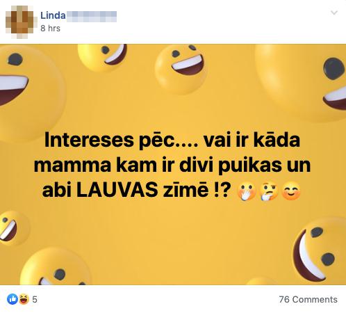 nbspSveika Linda Uz Zemes ir... Autors: Dzerbudists Loģiskas atbildes uz facebook “Atsaucīgo māmiņu foruma” jautājumiem