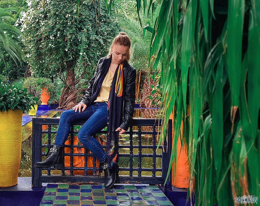 Majorelle dārzs Marakescarona Autors: The Travel Snap 4 dienas MAROKĀ