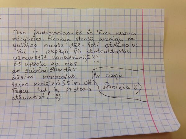Autors: matilde Latvijas nākotne ir drošās rokās! Radošākās skolēnu atbildes kontroldarbos