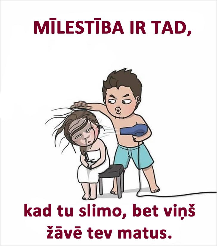 Autors: matilde Astoņas ilustrācijas par tipiskām attiecībām, kurās daudzi sevi var atpazīt