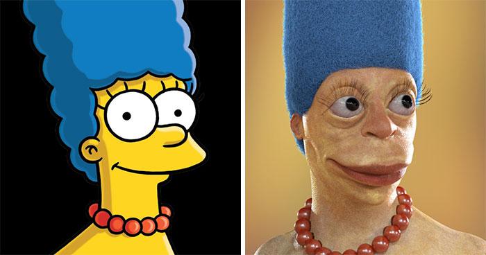 Lūk, kā slaveni multfilmu varoņi izskatītos reālajā dzīvē. Apskati foto!