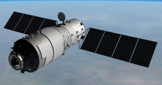 Tiangong1 Tiangong1 ir... Autors: Testu vecis Bīstamākie ap Zemi riņķojošie objekti