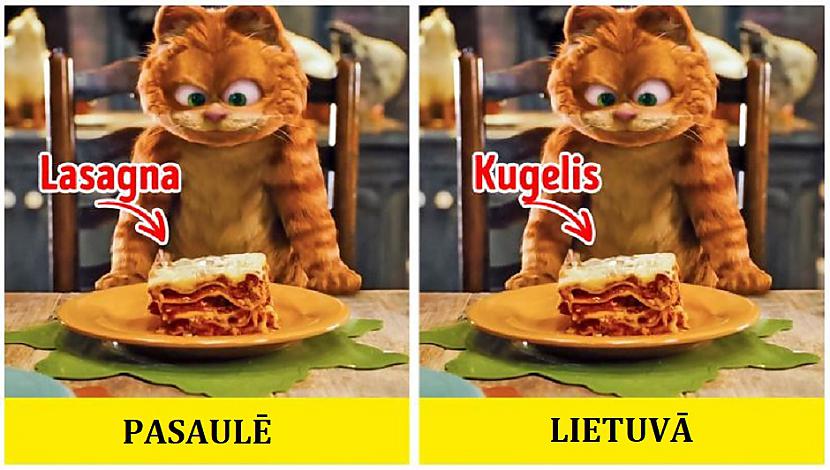 quotGarfieldquotTas ir kaķis... Autors: Lestets 11 populāras multfilmas, kas dažviet pasaulē ir atšķirīgas