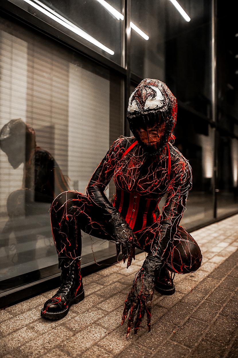 Simbiots Carnage Autors: mad Specefektu grims