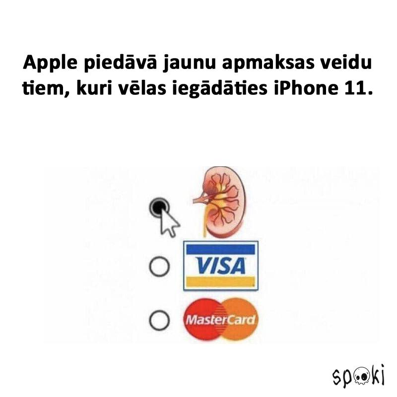 Autors: matilde Smieklīgas memītes par jauno iPhone 11 ar trīs kamerām