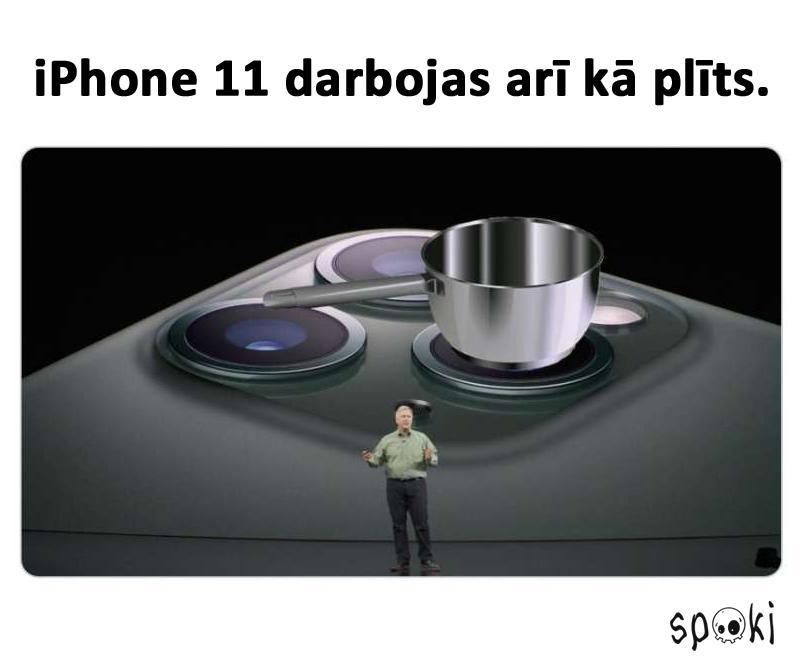 Autors: matilde Smieklīgas memītes par jauno iPhone 11 ar trīs kamerām