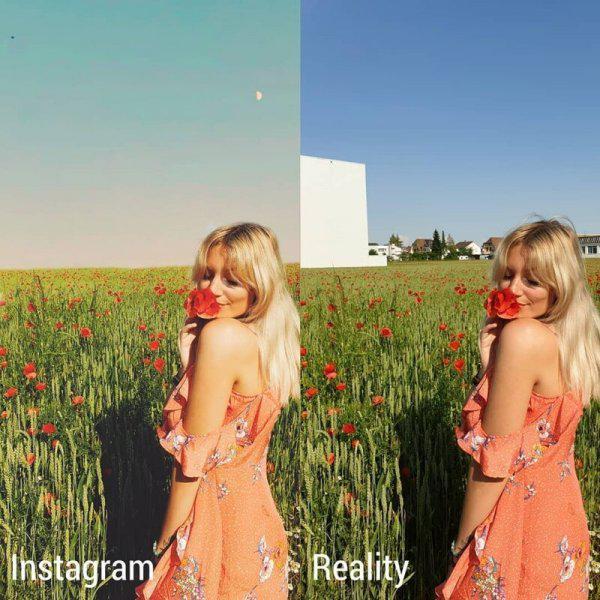 Autors: es tēvocis Divu paralēlu realitāšu kontrastu Instagram parāda meitene no Šveices