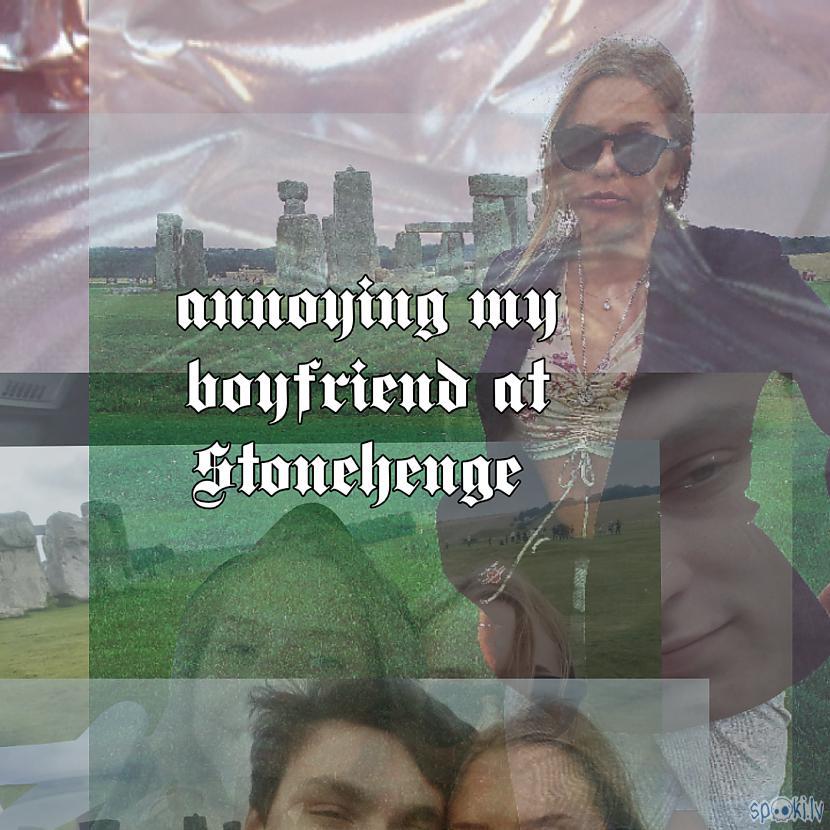 Autors: Audrey Kolina Dover Castle and Stonehenge, kaitinu savu puisi