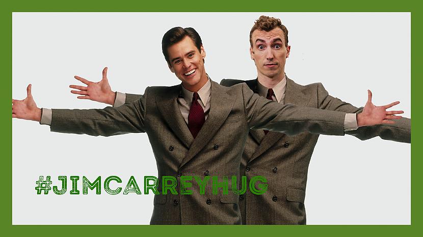 Autors: Andrejs Silins Piepildīt sapni, satiekot Džimu Keriju? | Jim Carrey hug