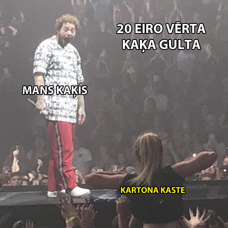 Autors: matilde Post Malone reakcija uz sievietes kailajām krūtīm kļuvusi par interneta joku