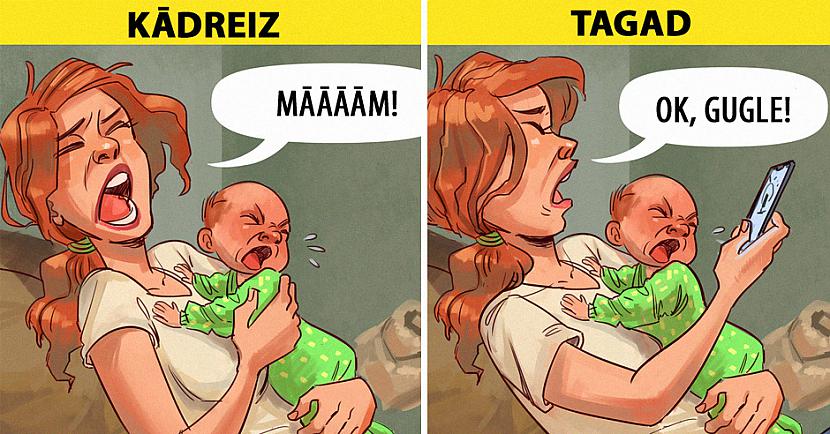 nbspKatrai paaudzei ir savs... Autors: matilde 11 komiksi, kas lieliski parāda to, cik ļoti ir mainījusies mūsu dzīve