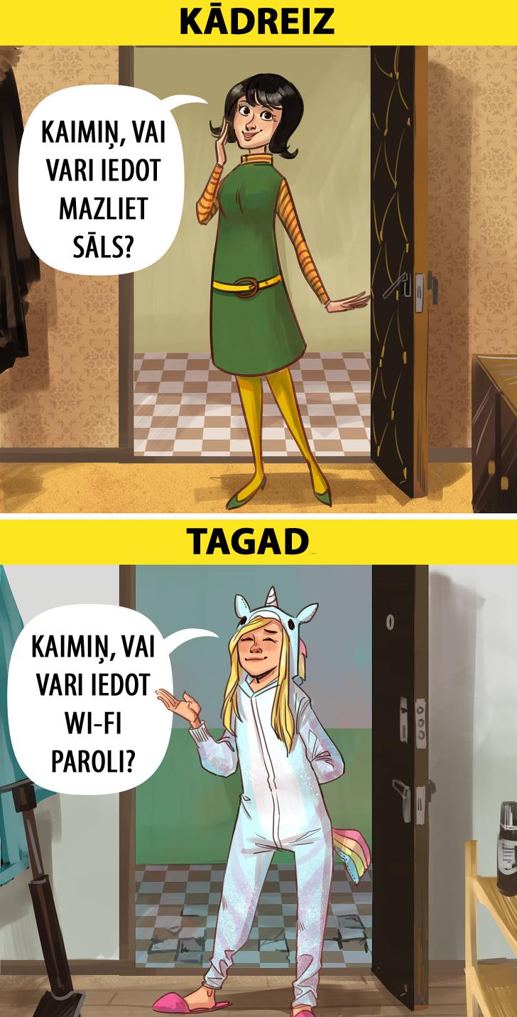 nbspArī attiecības ar... Autors: matilde 11 komiksi, kas lieliski parāda to, cik ļoti ir mainījusies mūsu dzīve