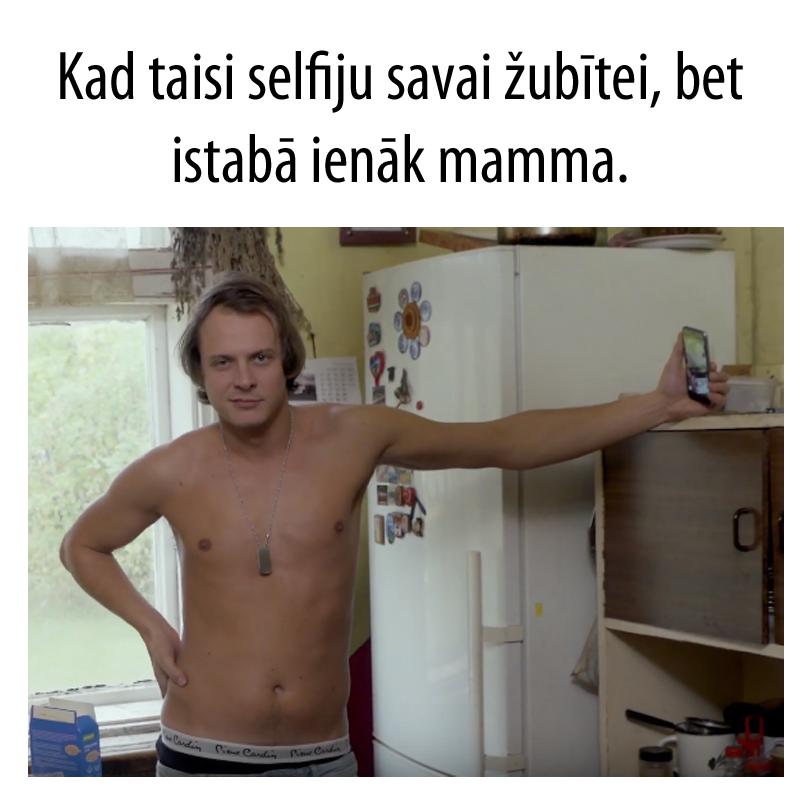 Autors: Egīls 15 rēcīgas memītes par sešpaku, selfijiem, žubītēm un mammām