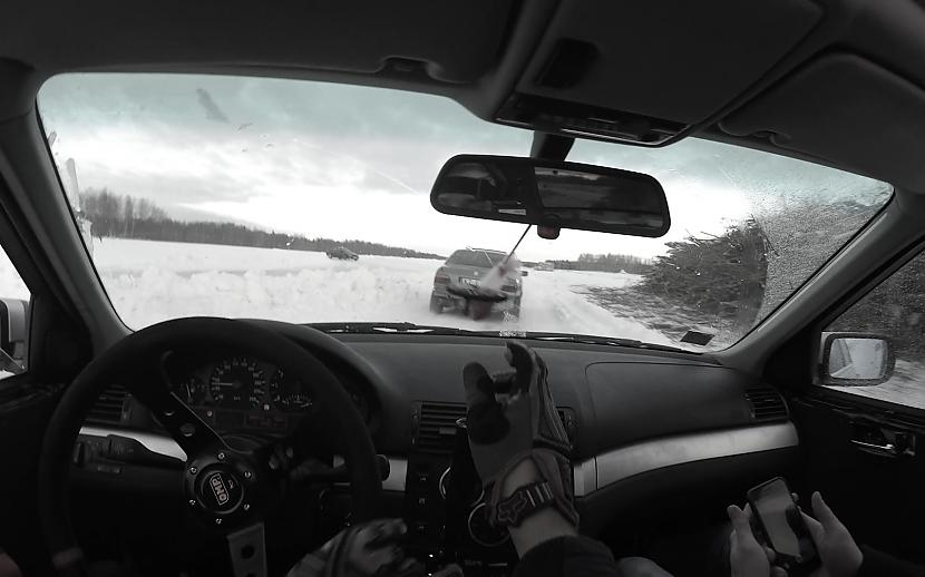 Kadri no ziemas drifta 2018... Autors: MyPlace BMW e46 drifta projekts II daļa