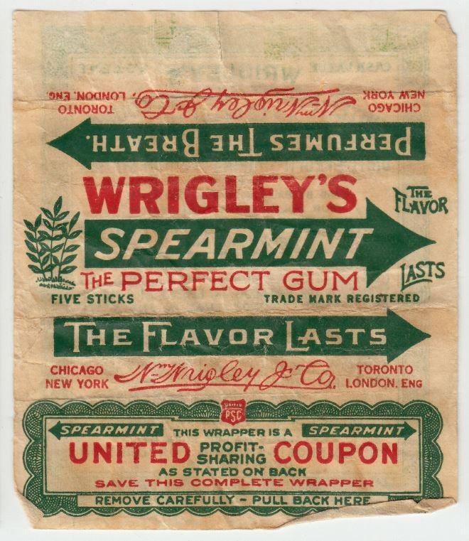Wrigleys Spearmint... Autors: 90w@speles Interesanti vēsturiski fakti