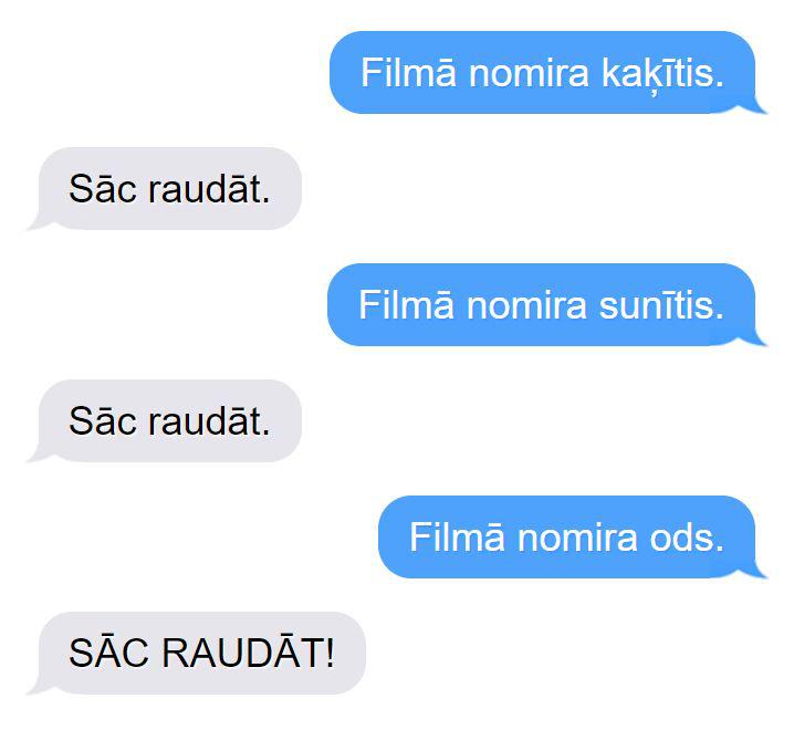Autors: matilde 10 SMS, kuras tev sūtītu smadzenes, ja viņām būtu pašām savs telefons