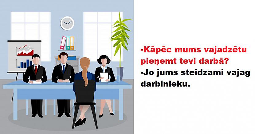 Autors: The Diāna 10 attēli, kurus sapratīs ikviens, kurš kādreiz ir bijis darba intervijā