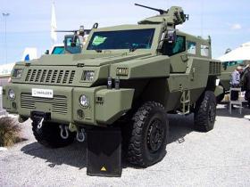 Marauder – Dienvidāfrikas Republikas versija par mīnu drošu transportlīdzekli.