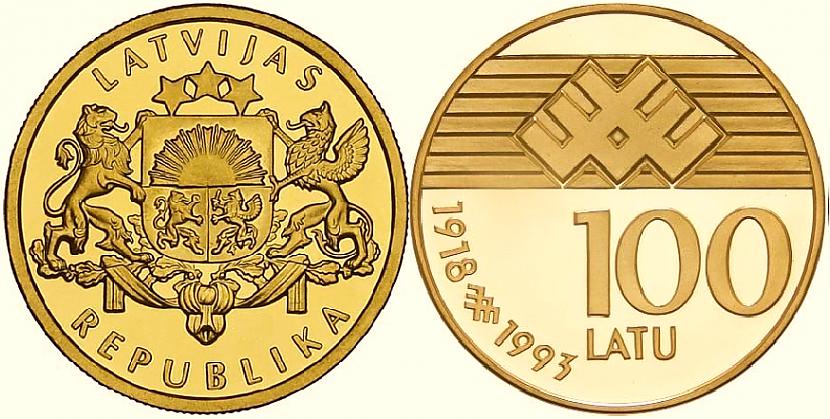 Zelta monētas ar latvisku identitāti