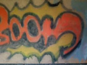 Manis zīmētie daži graffiti