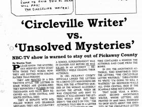 Te notiek kaut kas dīvains: Circleville mistiskās vēstules