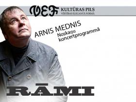 Arnis Mednis atgriežas uz lielās skatuves!