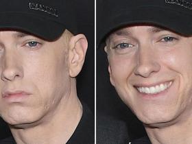 Lūk, kā izskatītos Eminems, ja viņš kādreiz arī smaidītu