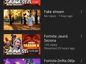 Live stream