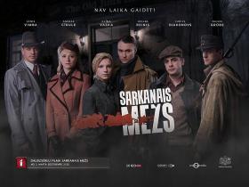Jauna latviešu daudzsēriju filma "Sarkanais mežs"