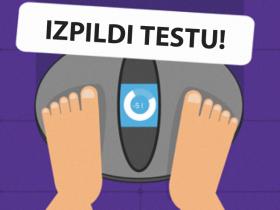 Izpildi testu un uzzini, cik tu patiesībā sver