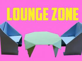 Origami lounge zone