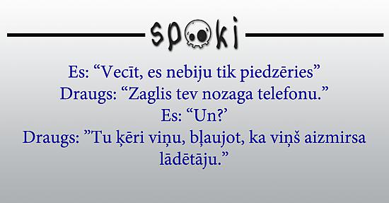 Dzēruma jociņi vieglākai nedēļas nogalei