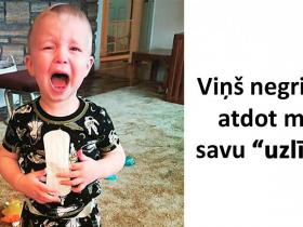 Vecāki dalās ar dīvainajiem iemesliem, kāpēc viņu bērns sāka raudāt