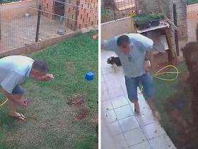 Video: Mēģinot atbrīvoties no tarakāniem, vīrietis uzspridzina savu pagalmu
