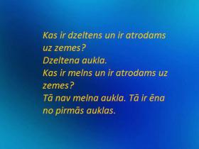Krāsu jociņi.
