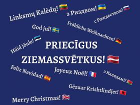 Ar ko īpaša ir frāze "Priecīgus Ziemassvētkus!"?