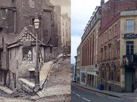 Kādas ielas krustojums Bristolē 1866./2018. g.
