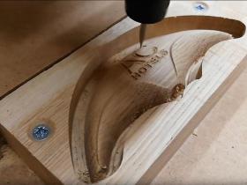 3D eksperiments ar manu CNC frēzi