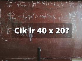 Matemātikas tests: Vai vari atrisināt šos vieglos uzdevumus?
